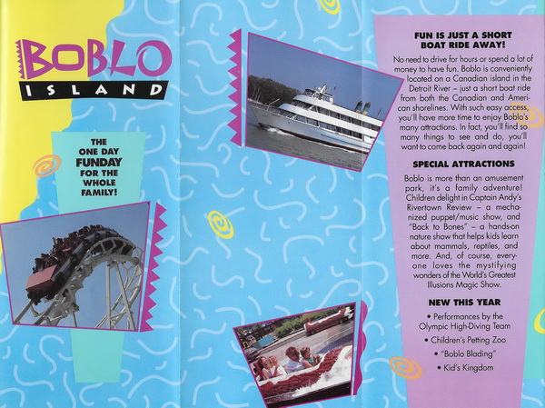 Bob-Lo Island - Old Brochure 11 (newer photo)